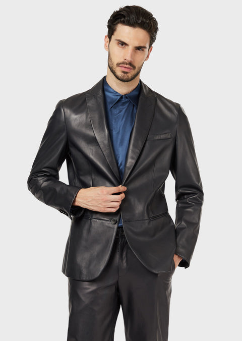 GIORGIO ARMANI Leather jacket
