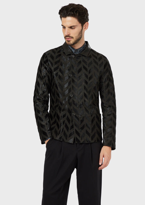 GIORGIO ARMANI Leather jacket