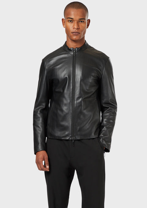 EMPORIO ARMANI Leather jacket