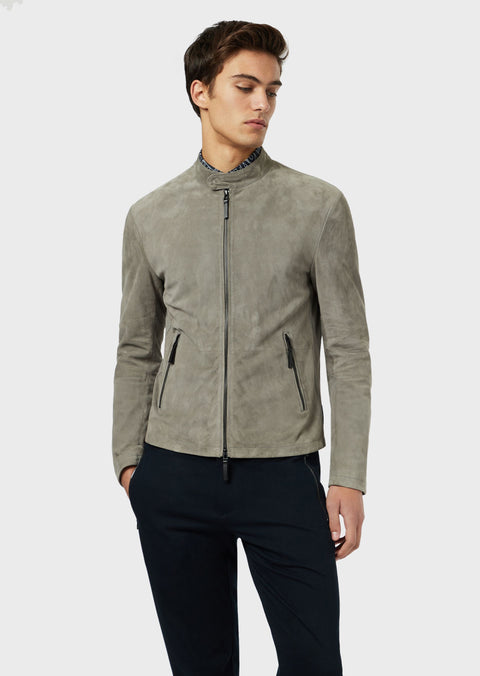 EMPORIO ARMANI Leather jacket