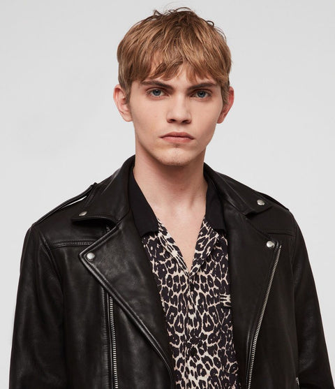 ALLSAINTS MANOR LEATHER BIKER JACKET