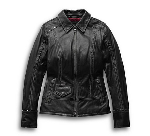 HARLEY DAVIDSON Women's Intrepidity Leather Jacket