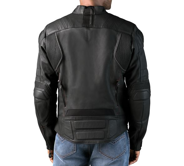 FXRG® MIDWEIGHT LEATHER JACKET Harley-Davidson® Men's FXRG Midweight Leather Jacket 98518