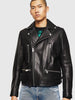 DIESEL L-GOTIV Biker jacket with metal hardware