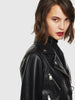 DIESEL L-LYFA Biker jacket in nappa leather