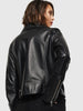 DIESEL L-LYFA Biker jacket in nappa leather