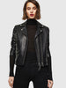 DIESEL L-LYFA Biker jacket in nappa leather