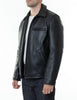 Schott NYC Casual Weekend Pebbled Cowhide Leather Jacket