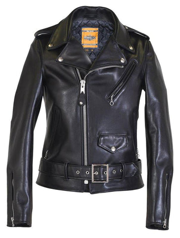 SCHOTT NYC Women's Leather Motorcycle Jacket