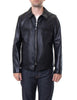 Schott NYC James Men's Retro Style Naked Cowhide Leather Jacket