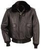 Schott NYC A-2 Naked Cowhide Leather Flight Jacket