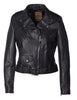 SCHOTT NYC Women's Cropped Perfecto® in Lambskin Leather Jacket