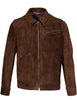 Schott NYC Duke Men's Unlined Rough Out Suede Jacket