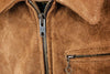 Schott NYC Unlined Rough Out Cowhide Leather Jacket