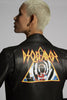 DSQUARED2 Triangle Kiodo Leather Biker Jacket