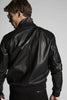 DSQUARED2 Track Bomber Leather Jacket