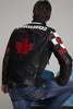 DSQUARED2 Race Track Leather Jacket