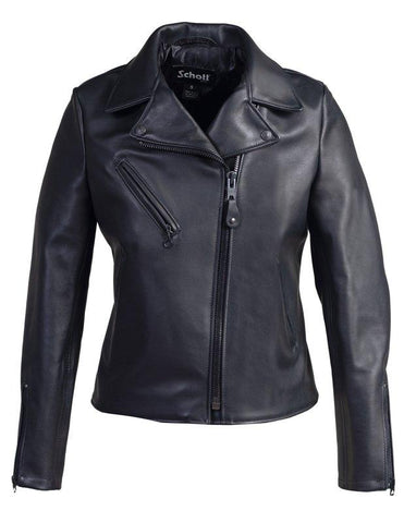 SCHOTT NYC Women's Cowhide Moto Jacket