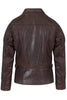 Schott NYC Men's Waxy Buffalo Leather Sunset Jacket