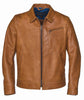 Schott NYC 70s Unlined Waxy Cowhide Leather Delivery Jacket