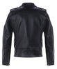 Schott NYC Cafecto Steerhide Hybrid Cafe Racer Asymmetrical Motorcycle Leather Jacket