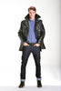 Schott NYC  Double Breasted Leather Jacket