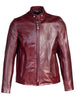 Schott NYC Cowhide Casual Racer Leather Jacket