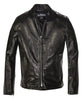 Schott NYC Cowhide Casual Racer Leather Jacket