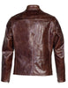 Schott NYC Cowhide Casual Racer Leather Jacket