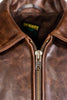 Schott NYC Men's Cowhide Retro Moto Style Leather Jacket