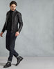 BELSTAFF X MCLAREN 950.S001 In Black Signature Hand Waxed Leather