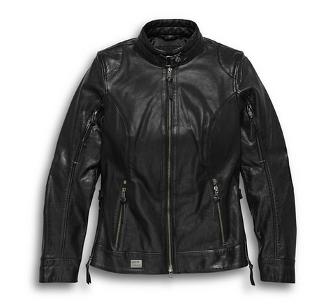 Harley Davidson Women's Line Stitcher Leather Jacket