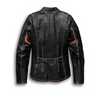 Harley Davidson Women's Harker Perforated Leather Jacket with Coolcore Technology