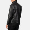 Cafe Racer Darren Black Leather Biker Jacket