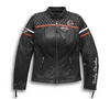 Harley Davidson Women's Miss Enthusiast H-D® Triple Vent System™ Leather Jacket