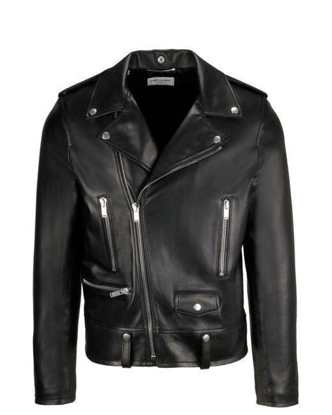 Saint Laurent Men's Black Leather