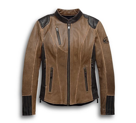 Harley Davidson Women's H-D® Triple Vent System™ Gallun Leather Jacket