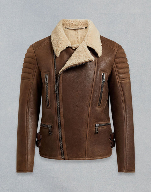 BELSTAFF SHEARLING FRASER JACKET