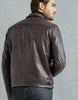 BELSTAFF COOPER LEATHER JACKET In Brown Nappa Leather