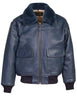 Schott NYC Lambskin "Wings of Gold" G-1 Flight Leather Jacket