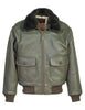 Schott NYC Lambskin "Wings of Gold" G-1 Flight Leather Jacket