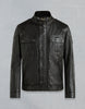 BELSTAFF GANGSTER 2.0 LEATHER JACKET In Black Hand-Waxed Leather