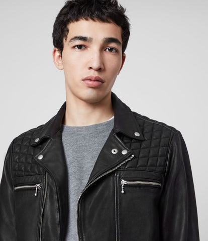 ALLSAINTS RONVER LEATHER BIKER JACKET