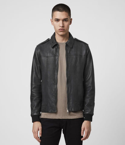 ALLSAINTS JUNCTION LEATHER JACKET