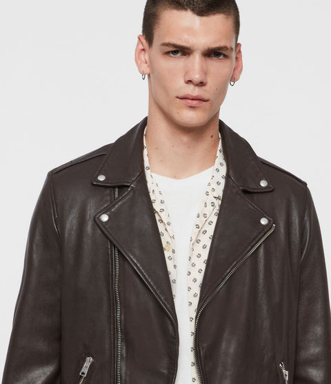 ALLSAINTS MILO LEATHER BIKER JACKET