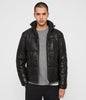 ALLSAINTS CORONET LEATHER PUFFER JACKET