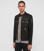 ALLSAINTS AMERSHAM LEATHER BIKER JACKET