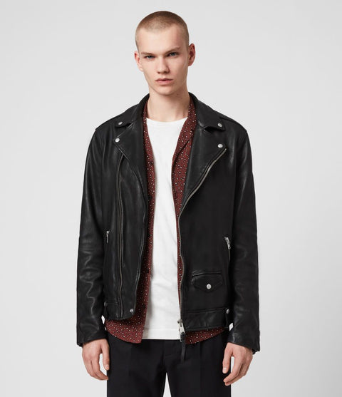 ALLSAINTS HEDWORTH LEATHER BIKER JACKET