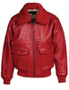 Schott NYC Lambskin "Wings of Gold" G-1 Flight Jacket