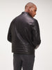 TOMMY HILFIGER MERCEDES-BENZ CAFÉ RACER LEATHER JACKETk-9 f